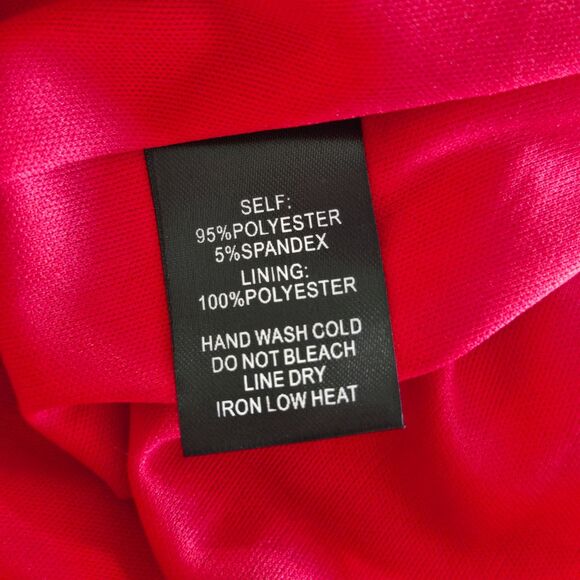 NWT's Lulus Glam Life Red Ruffled Strapless Midi Dress; Medium - Picture 4 of 4